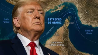Trump amenaza con cortar negociaciones si Irán cobra 'peaje' en el estrecho de Ormuz