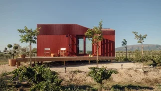 La cabaña de lujo de 20 metros cuadrados que puede trasladarse