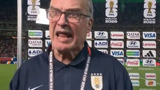 VIDEO | Marcelo Bielsa estalló de bronca tras la eliminación de Uruguay