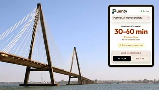 El aplicativo web que agiliza el tránsito en el puente entre Posadas y Encarnación