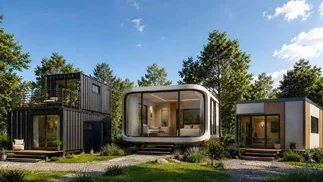 Casa cápsula, contendor y modular: cuánto cuesta cada opción para mudarse en tiempo récord
