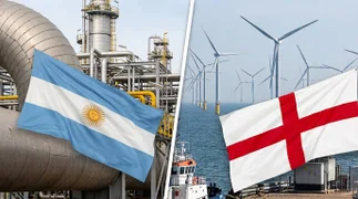 El duelo Argentina-Inglaterra también se juega en la energía, con dos modelos distintos
