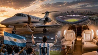 Cuánto cuesta viajar en un jet privado desde Buenos Aires a la final del Mundial