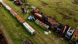 Locomotoras históricas olvidadas que podés visitar gratis en esta ciudad de la Provincia