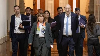 Bullrich y Sturzenegger se reunieron para avanzar con la ley de propiedad privada