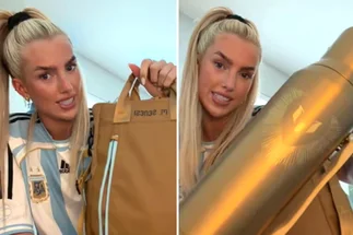 La novia de un jugador mostró el regalo que Messi le hizo a toda la Selección argentina
