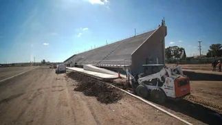 Dónde está y cómo se encuentran las obras del nuevo polideportivo del interior del país