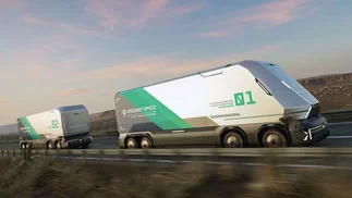 China lanzó un camión autónomo sin conductor que busca transformar la logística de cargas
