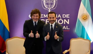 Javier Milei se reunió con el presidente electo de Colombia y un funcionario de Israel