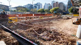 Se pusieron en marcha las obras para una nueva plaza en la Ciudad de Buenos Aires