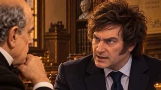 Día del Maestro: Javier Milei se comparó con Sarmiento en un video generado con IA