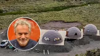 El refugio 'sustentable' de Martín Varsavsky en Mendoza atravesado por el avance minero