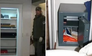 Causa Cuadernos: revelaron nuevas imágenes de allanamientos a Cristina Kirchner