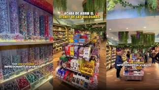 Dónde queda la golosinería viral con una variedad impresionante de nacionales e importados