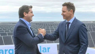 Jorge Brito inauguró el parque solar más grande de San Juan