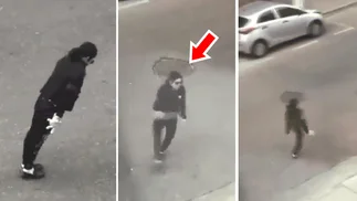 Video: imitaba el paso de Michael Jackson, pero sufrió el papelón de su vida