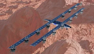 Así es el avión espacial de la NASA para buscar agua en Marte