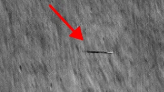 La NASA descubrió una 'tabla de surf' en la superficie de la Luna