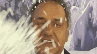 Nieve simulada y turistas brasileños: el spot de Scioli 'en Bariloche' que generó polémica