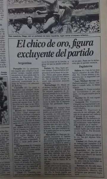 Calificaciones de Tiempo Argentino del mítico partido