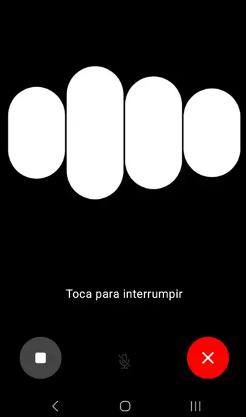 ChatGPT permite interactuar a través de la voz.