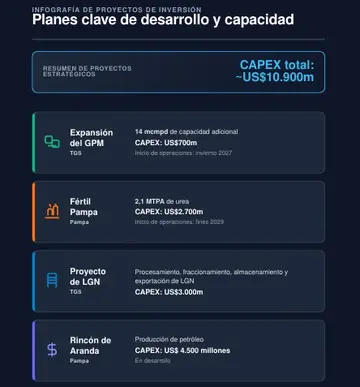 Las inversiones de Pampa Energía