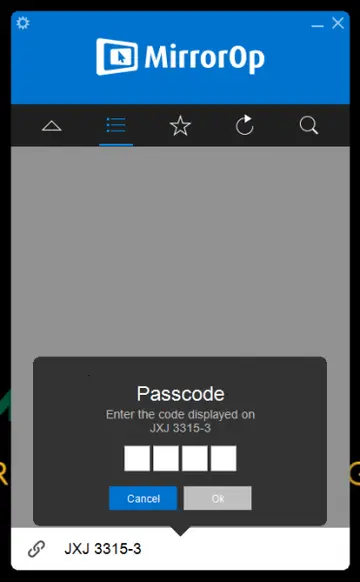 MirrorOp es una aplicación disponible para Android