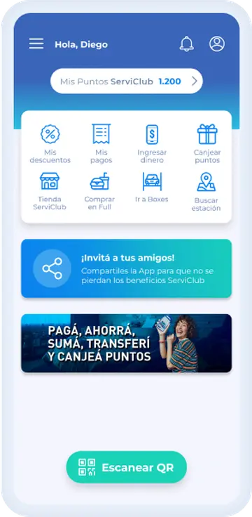 La app YPF permite pagar con QR y sumar puntos