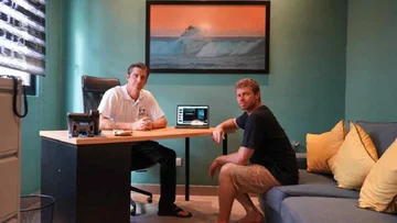 Cuál es el innovador proyecto del argentino que hizo historia en el debut del surf en los JJOO