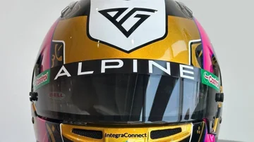 Binance reveló el casco de F1 diseñado por un argentino, fan de Pierre Gasly