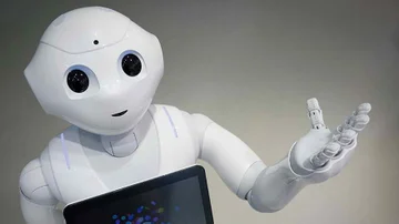 Se subastará en criptomonedas la primera obra de arte hecha por un robot humanoide