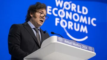 Milei expuso en Davos y recibió el apoyo de Elon Musk: qué frase elogió el hombre más rico del mundo
