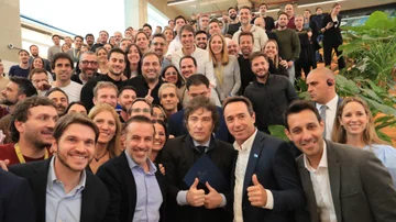 Galperin, sos un benefactor social y otras 12 frases de Milei en su visita a Mercado Libre