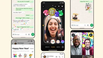 WhatsApp lanza nuevas funciones por tiempo limitado pensadas para festejar el Año Nuevo