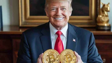 Las criptomonedas constituyen el 37% de la riqueza total de Donald Trump