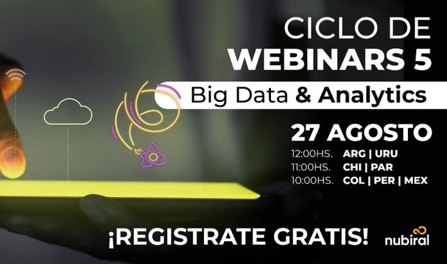 Nubiral realizará un encuentro online gratuito sobre Big Data & Analytics para empresas: ¿cómo aprovecharlo?