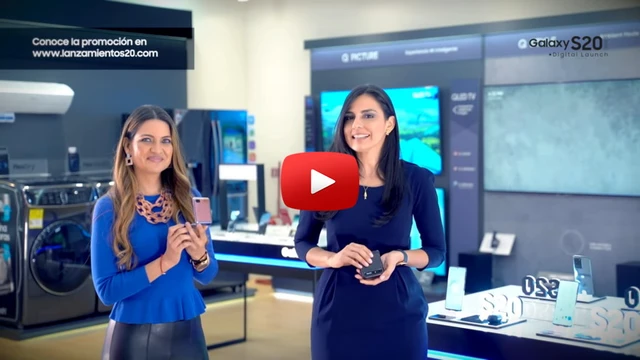 Samsung realizó su primer lanzamiento digital: presentó el Galaxy S20 por streaming