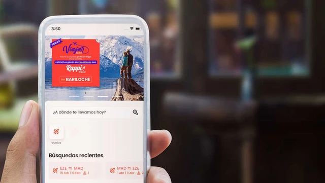 Compite con Almundo y Despegar: Rappi lanza una nueva función comprar vuelos baratos y con descuento