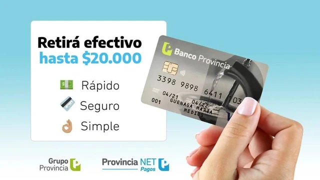 Así podés aprovechar Provincia NET Pagos, un canal extrabancario que permite retirar hasta $20.000
