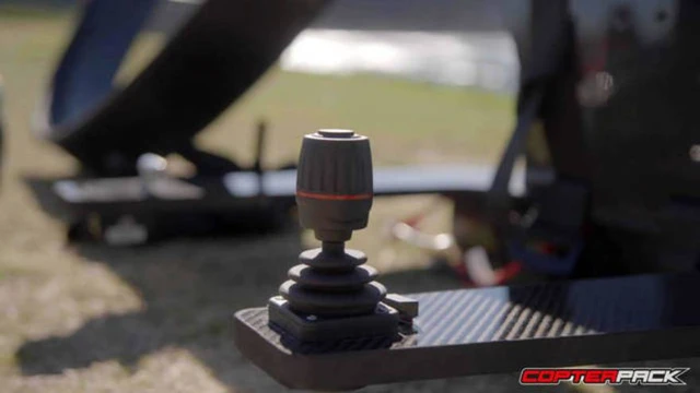 CopterPack: conocé la "mochila dron" con la que podés volar usando un joystick