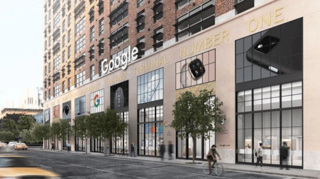 Google inauguró su primera tienda física en Nueva York a una cuadra del Apple Store: cómo es por dentro