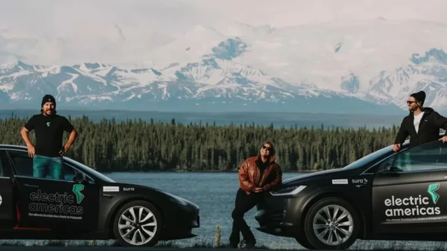 They linked Alaska with Ushuaia in a Tesla
