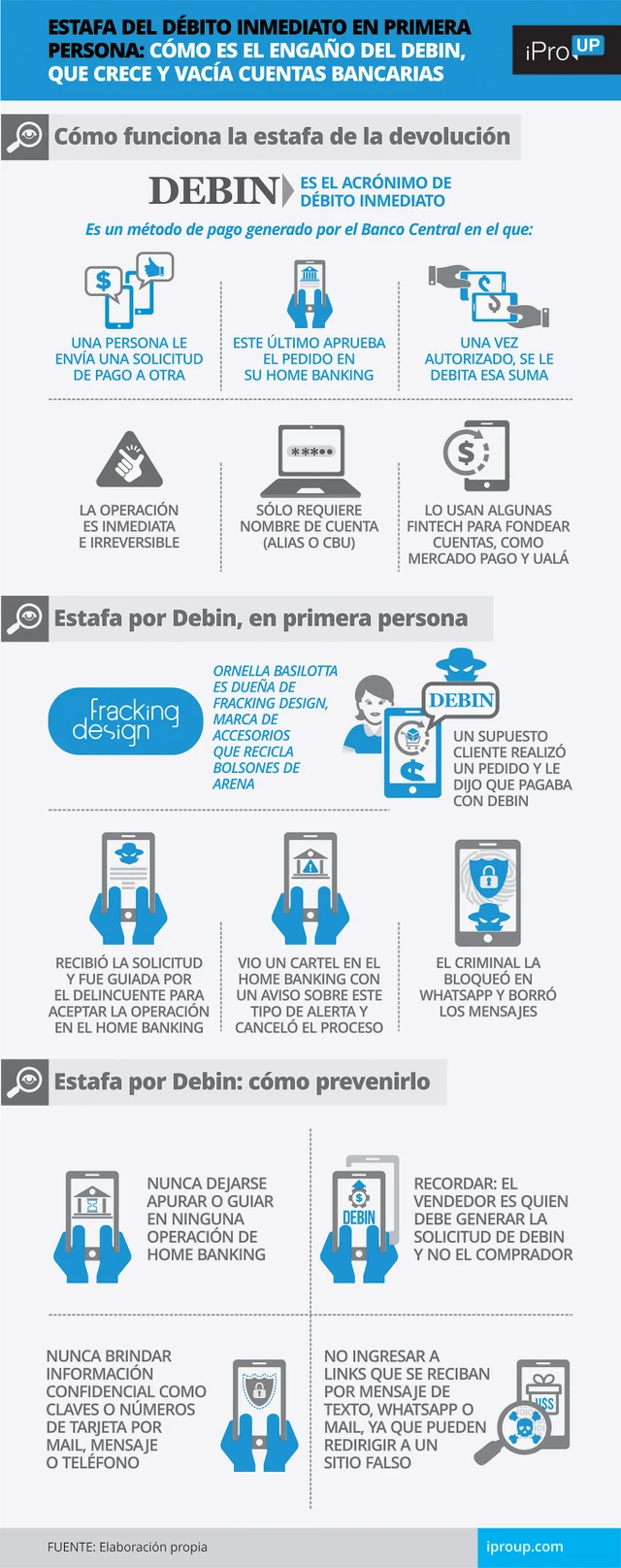 Estafa con débito inmediato, en primera persona: cómo es el engaño del Debin, que crece y vacía cuentas bancarias