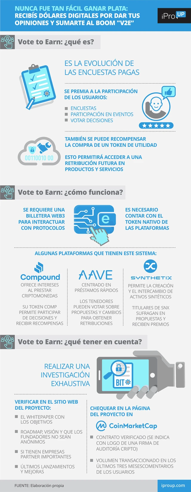 Nunca fue tan fácil ganar plata: recibís dólares digitales por dar tus opiniones y sumarte al boom 'V2E'