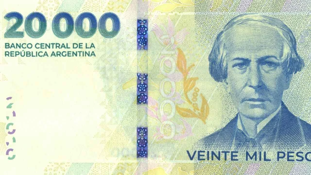 Comienza a circular el nuevo billete de $20.000: cómo es y qué medidas de seguridad trae