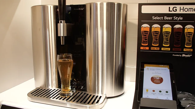 Exclusivo: así funciona HomeBrew, el "Nespresso de la cerveza" de LG