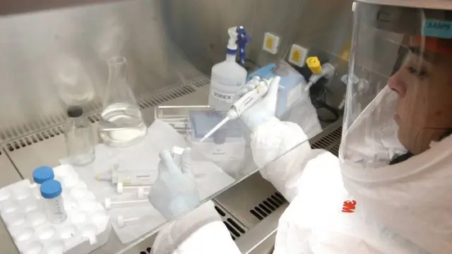 Una dosis de la vacuna de AstraZeneca 