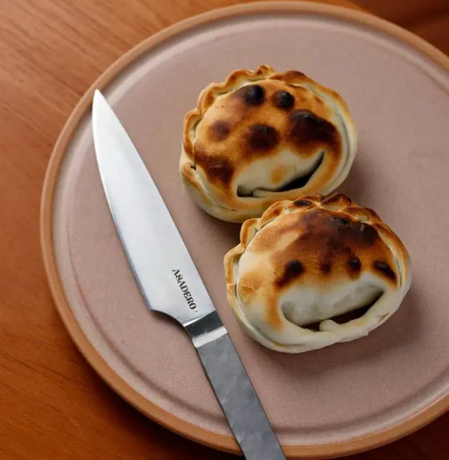 Las empanadas de morcilla de Asadero sorprenden y encantan. 