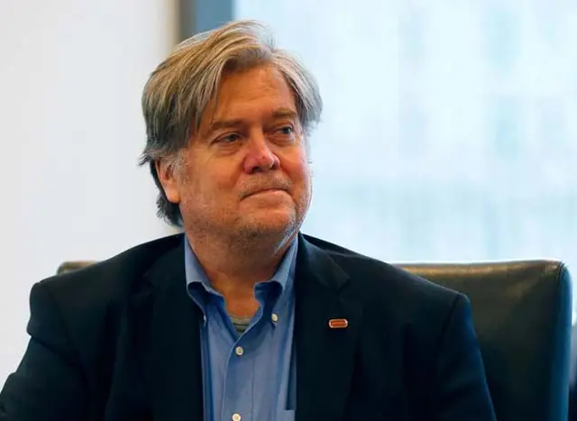 Steve Bannon fue el estratega de la campaña de Trump en 2016.
