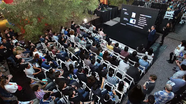 El evento contó con la presencia de 90 jóvenes emprendedores